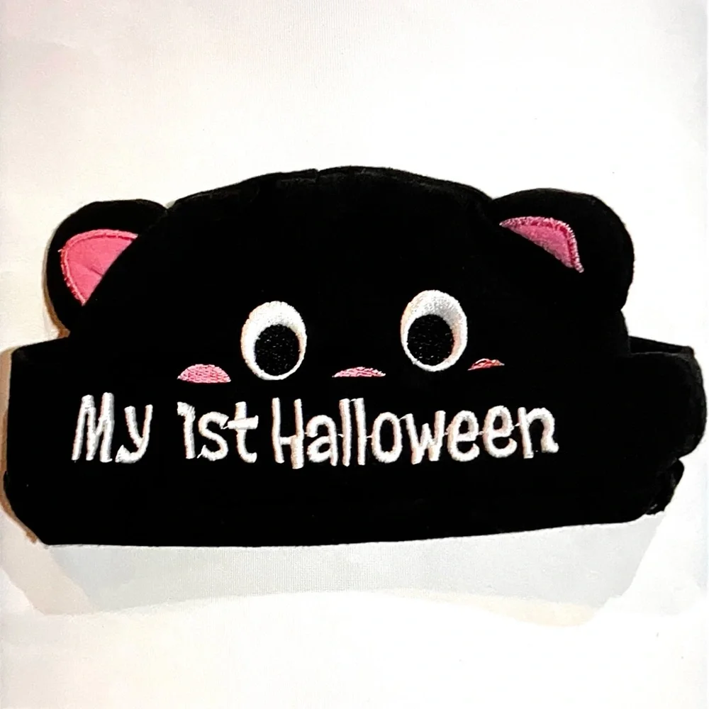 MY 1st HALLOWEEN BABY BIB / CAP SET